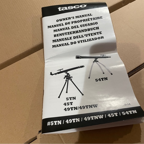 Tasco Red Telescope & Microscope Set - Picture 7 of 15